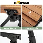 میز آلومنیومی کینگ هایک کد HK012