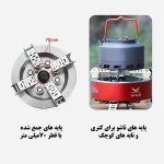 اجاق گاز پرتابل اسنوهاک کد SN-B18-Plus9 - Image 5
