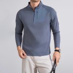 تیشرت نیم زیپ مردانه اسنوهاک کد 7456 - Image 5