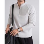 تیشرت نیم زیپ مردانه اسنوهاک کد 7456 - Image 6