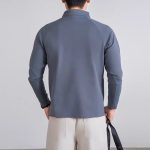 تیشرت نیم زیپ مردانه اسنوهاک کد 7456 - Image 8