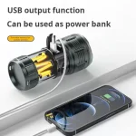 چراغ کمپینگ دستی و چندکاره اسنوهاک کد SN-H703 - Image 5